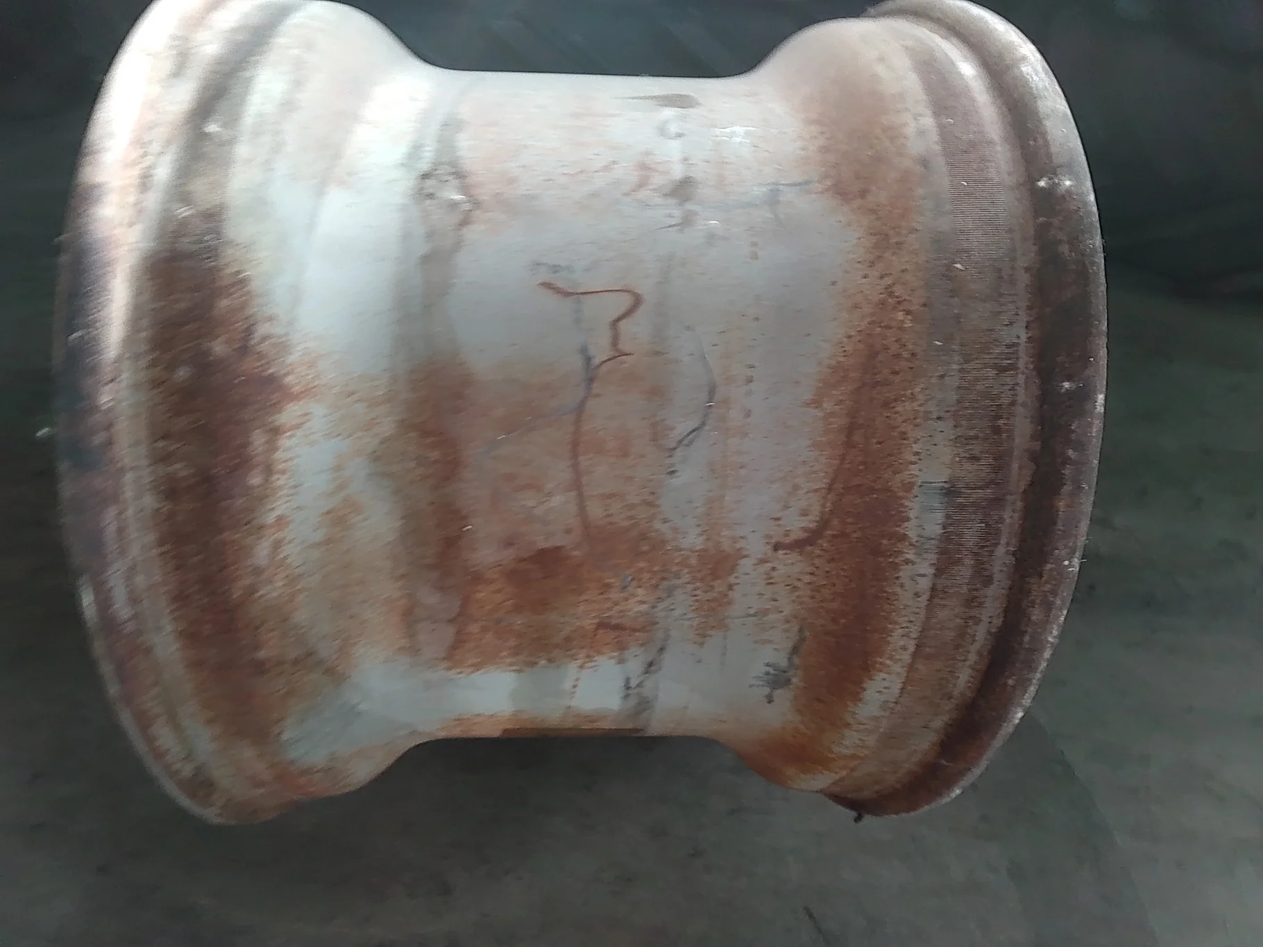 USED 16 X 42 10-13.187-11.07-12.4 (OUTSIDE) DOLLY DUAL YELLOW WHEEL image 8