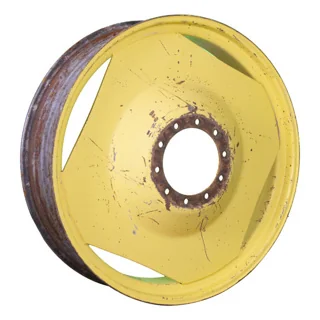 Used 12 X 46 GKN 10-13.19-11.07 Tractor Dual Yellow Wheel