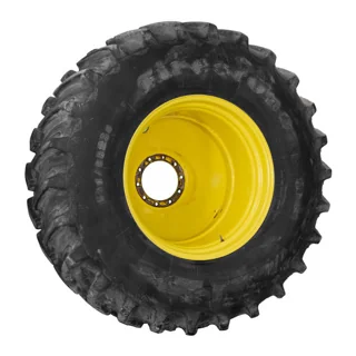 Used 650/85R38 173A8/B Firestone Deep Tread 23 TL R-1W 85-90% on 23 X 38 10-13.19-11.07-15.56N Combi