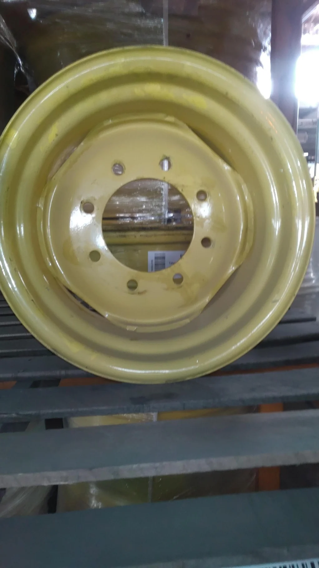 Take-Off 8 X 16 GKN 8-8-6 Solid Yellow Wheel image 3