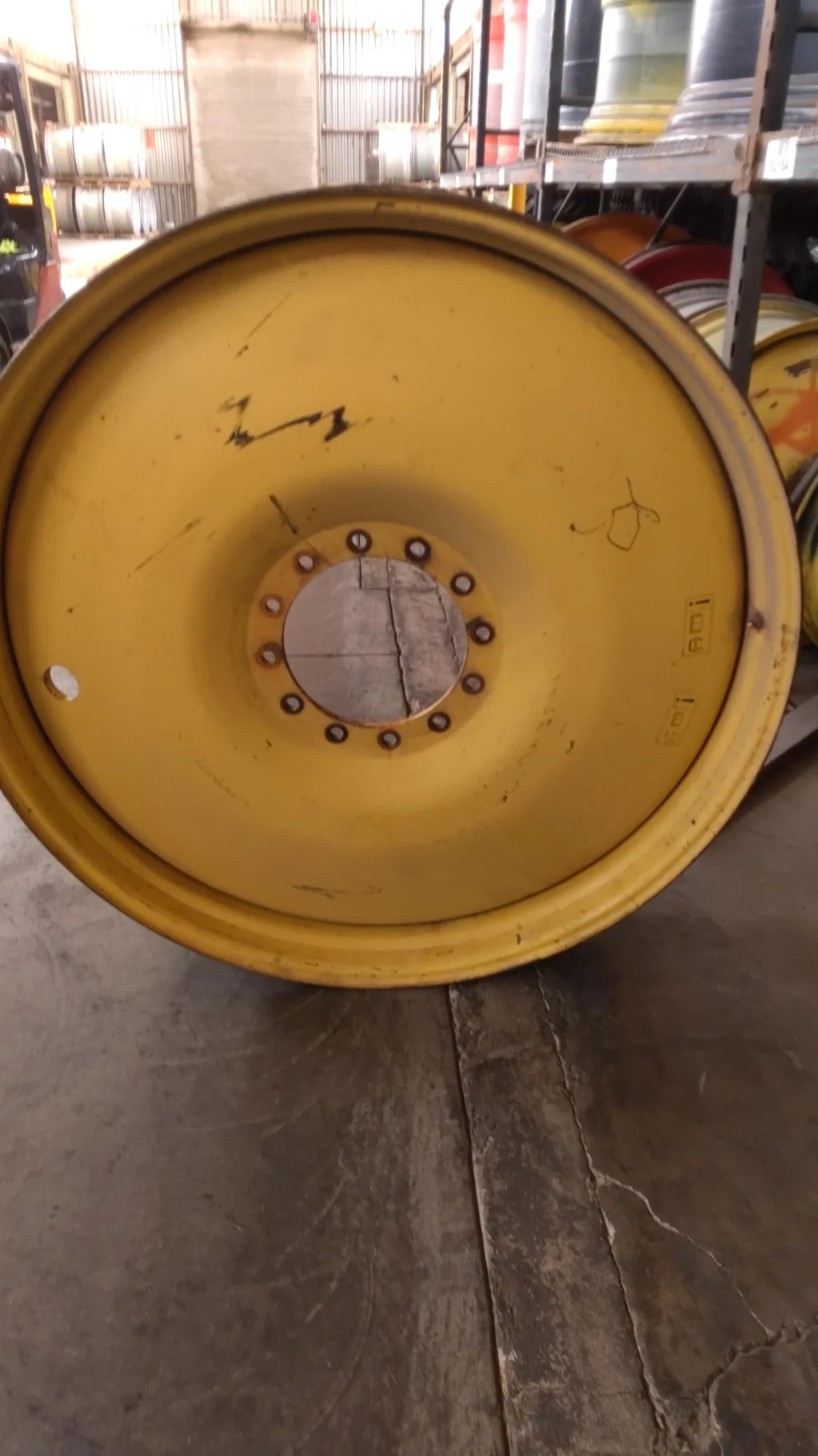 Used 10 X 50 12-13.976-11.857-1 Sprayer Yellow Wheel