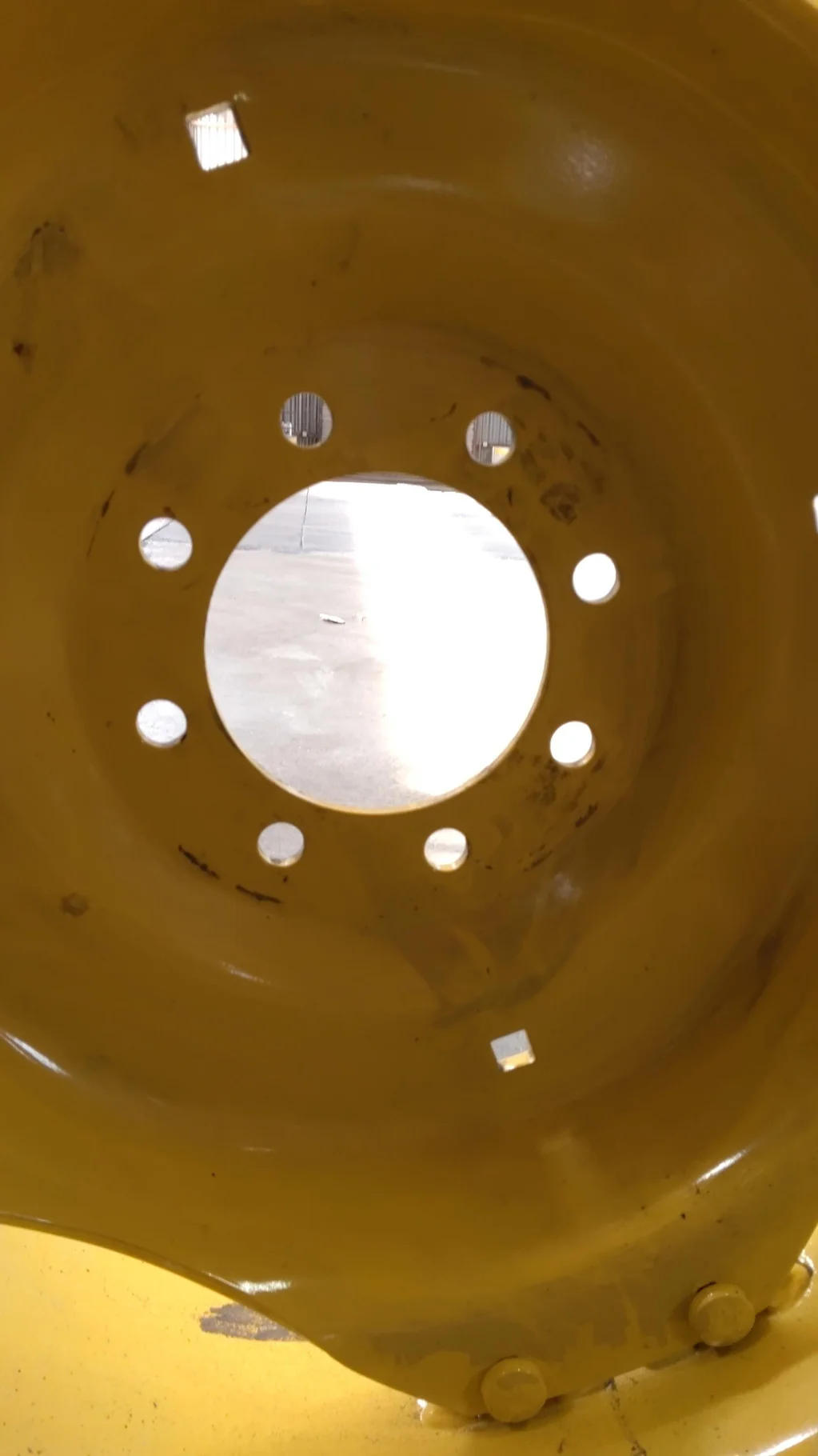 Take-Off 15 X 28 8-8-6 4/2 Clamp Yellow Wheel w/ Disc image 4