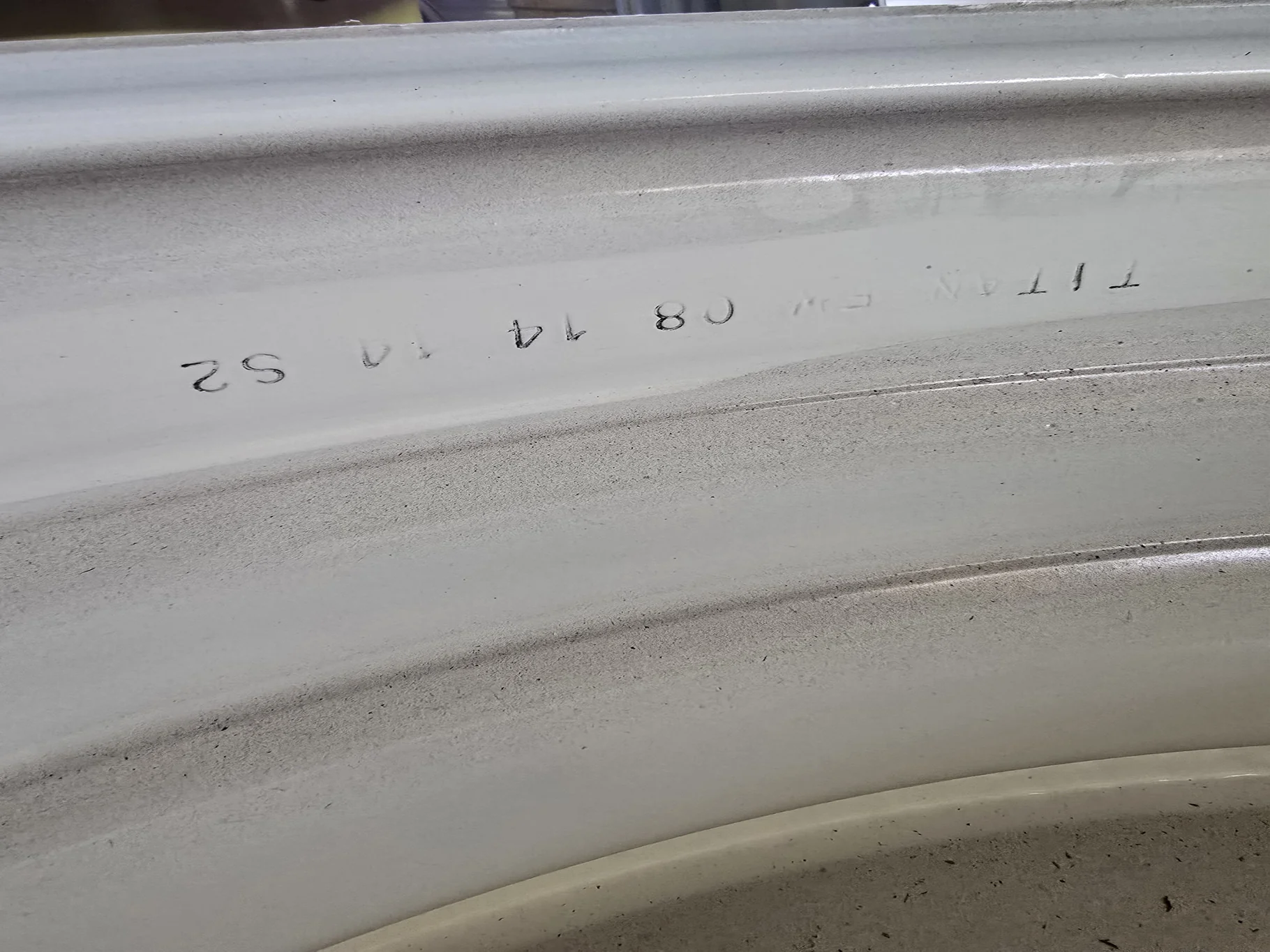 20 X 38 10-13.19-11.07 Sprayer White Wheel Refurb image 3
