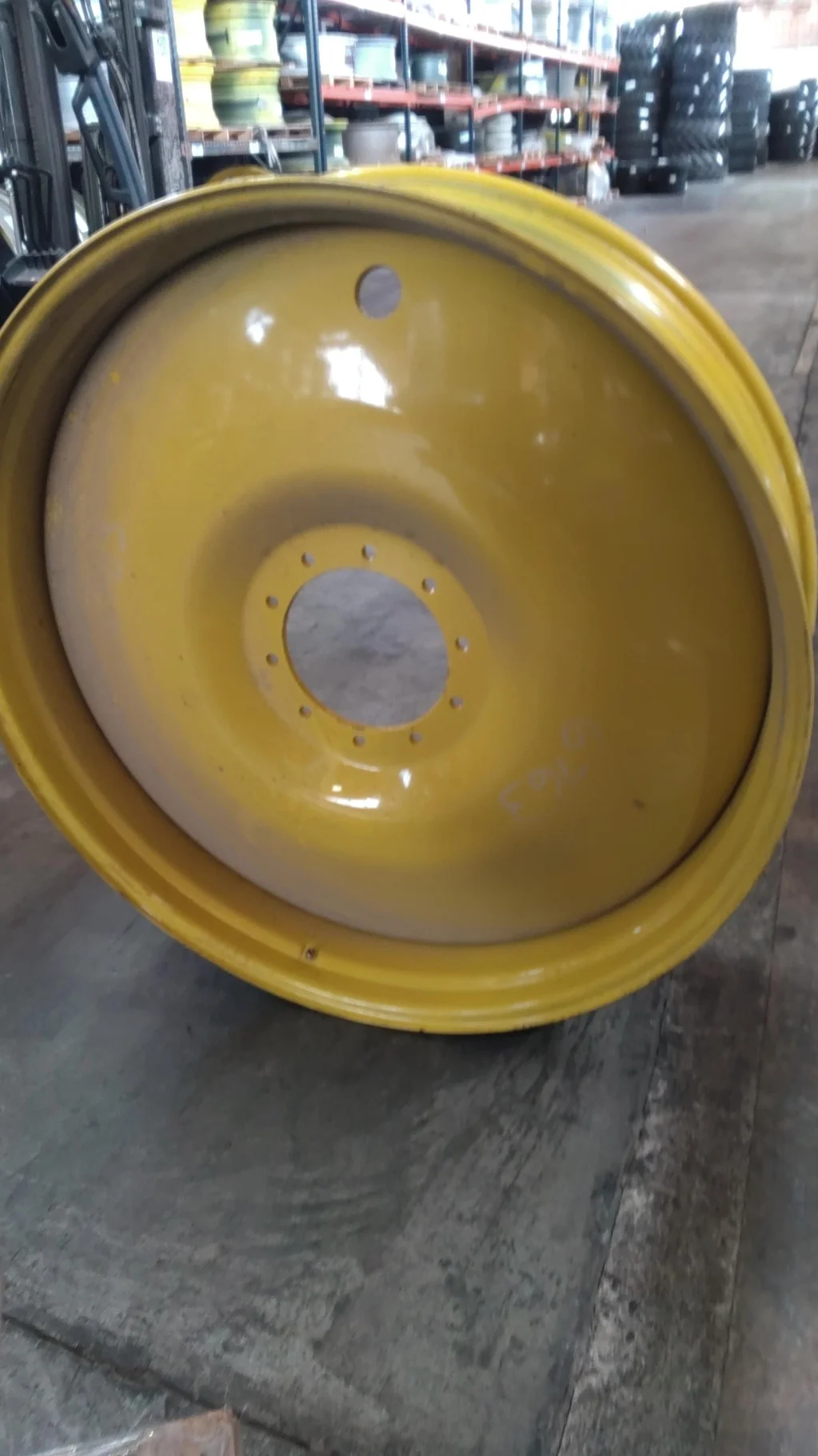 Take-Off 13 X 50 10-13.19-11.445 Bubble Disc Yellow Wheel image 4
