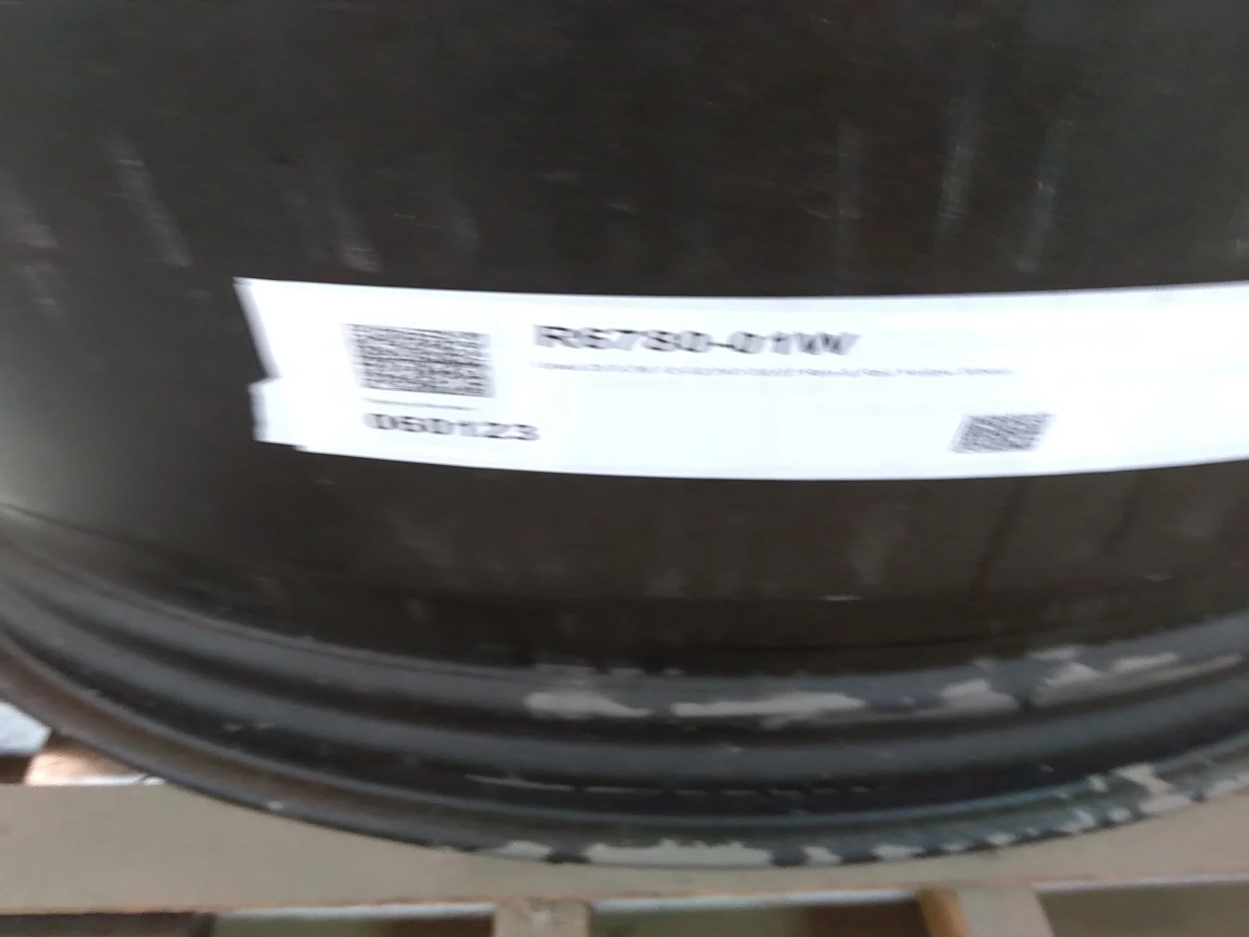 Used 25 X 38 12-32.047-30.07 Rim & Rail Yellow Wheel image 11