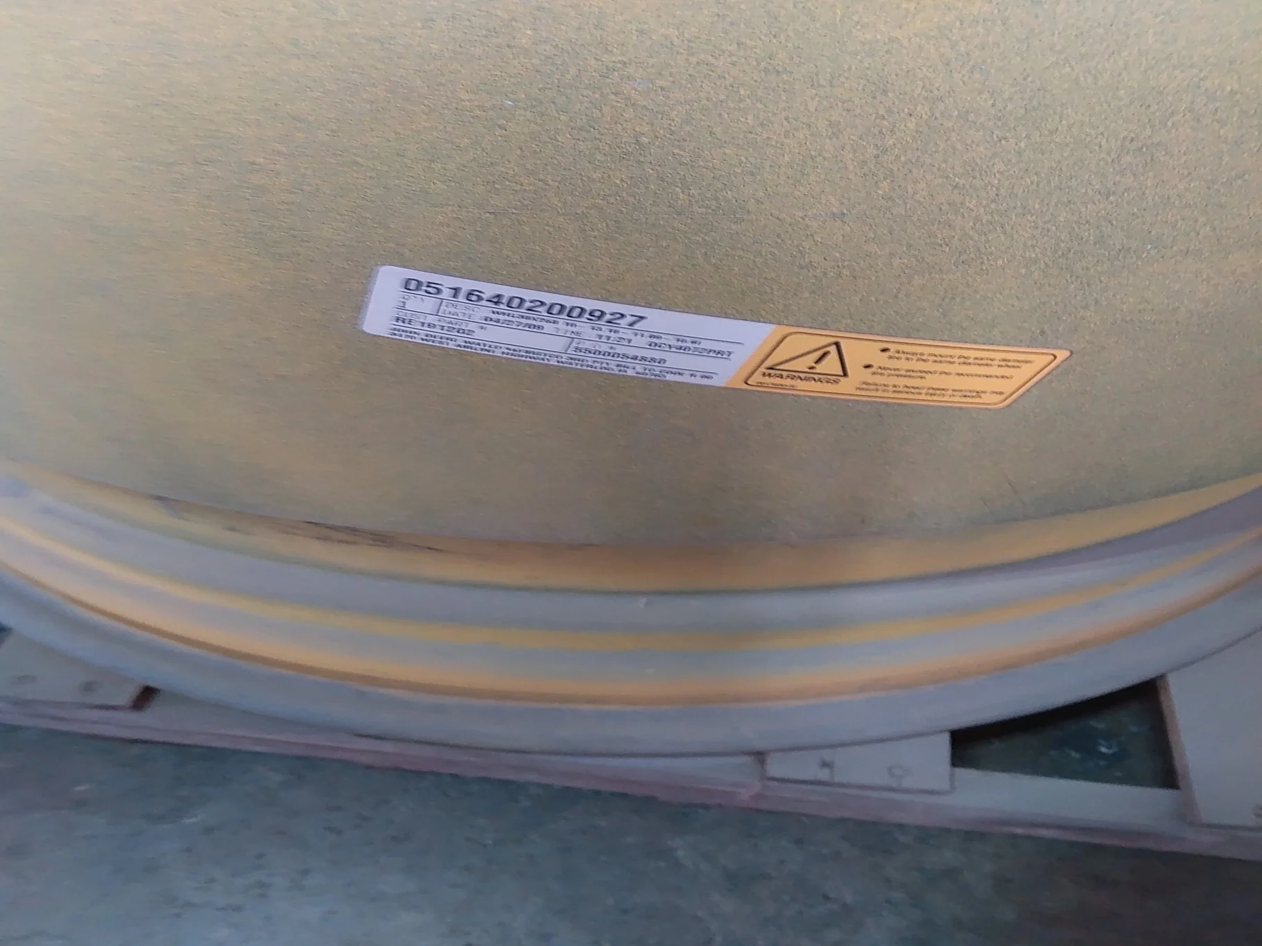 Used 25 X 38 10-13.18-11.09-10.6I Dual Yellow Wheel image 4