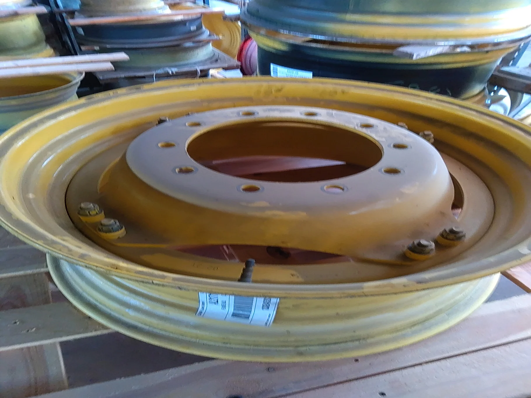 Take-Off 12 X 30 GKN 8-10.82-8.78 4/2 Rail JD AG Yellow Wheel