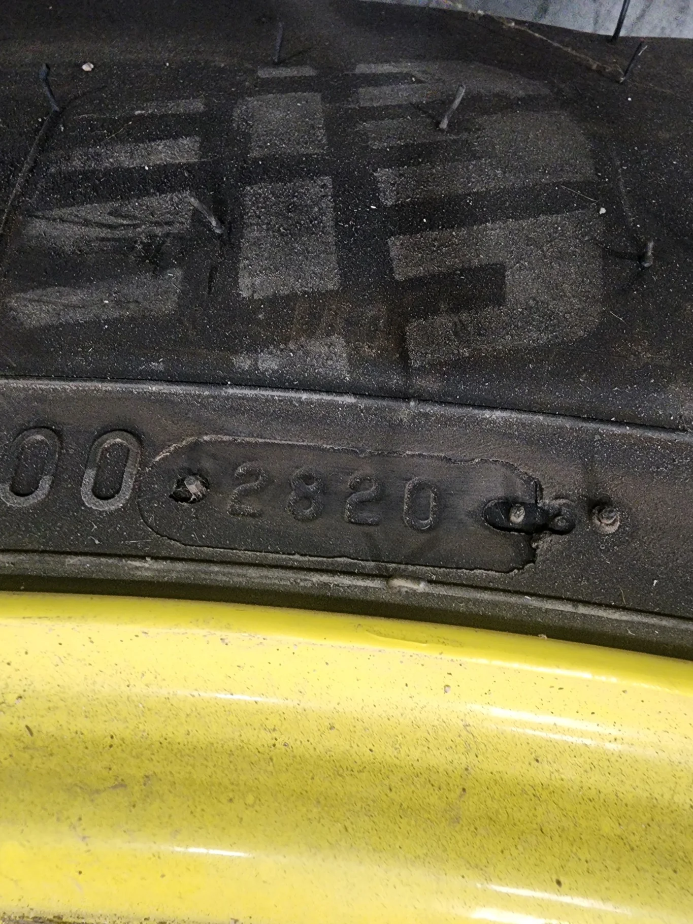 Take-Off 13.6-38/6 Firestone Champion Spade Grip TL R-2 95-100% on 12 X 38 GKN 8-10.82-8.78 4/2 Rail image 4