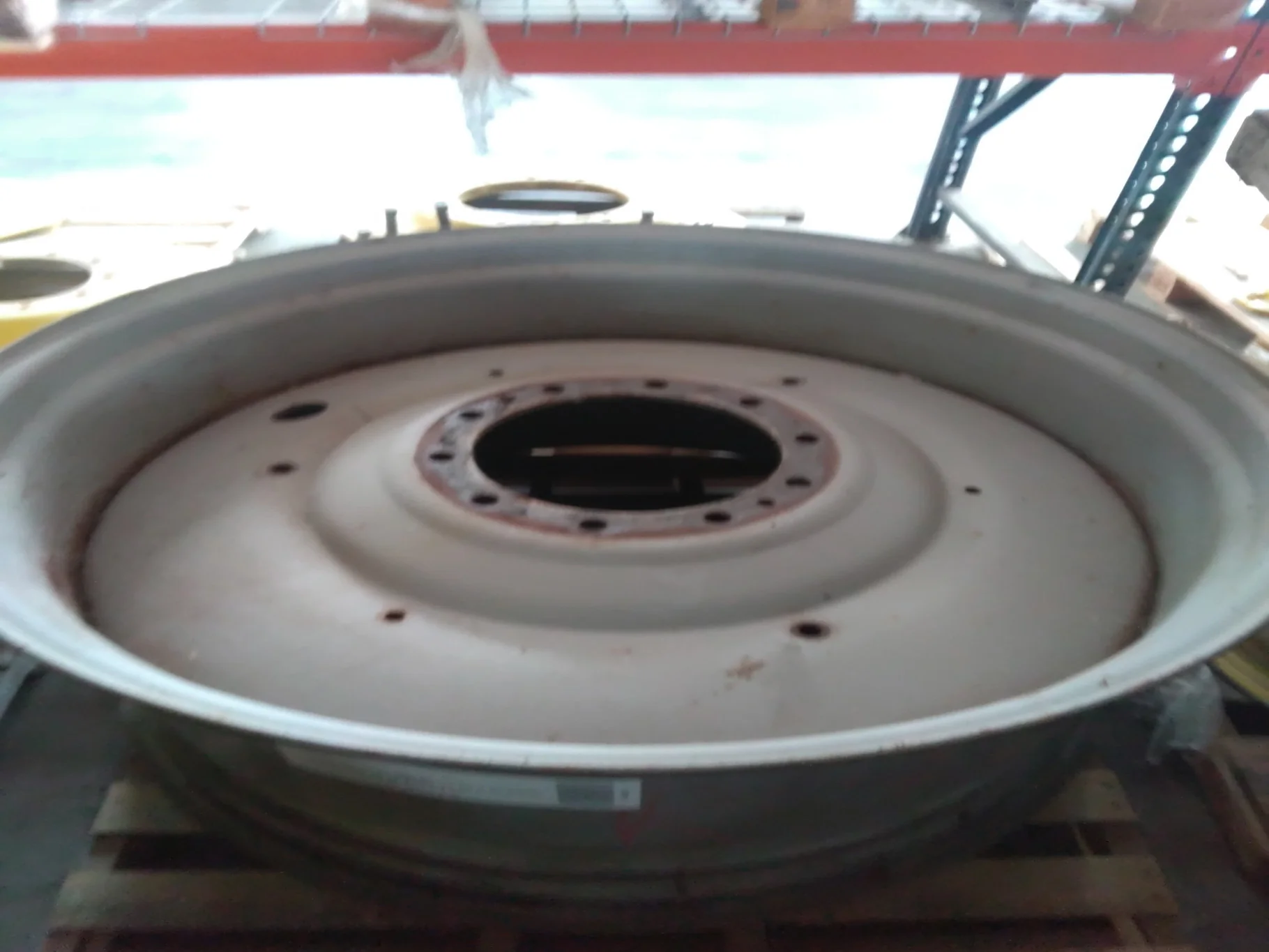 Used 25 X 38 10-13.19-11.07 Dual Siver Wheel