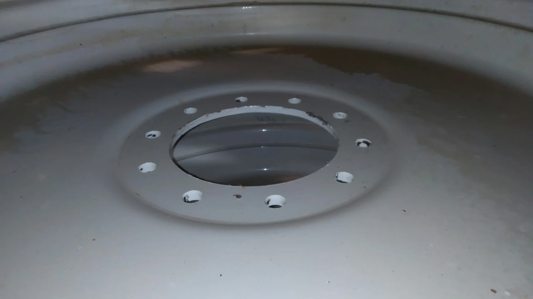Take-Off 12 X 38 10-11.25-8.82 Sprayer White Wheel image 2