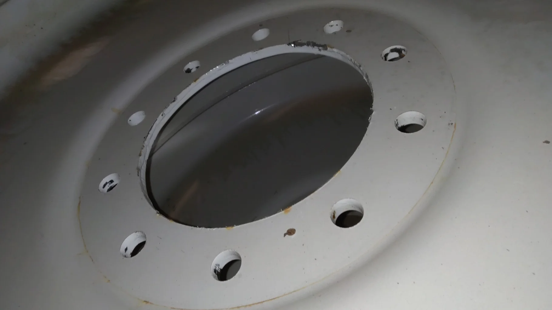 Take-Off 12 X 38 10-11.25-8.82 Sprayer White Wheel image 3