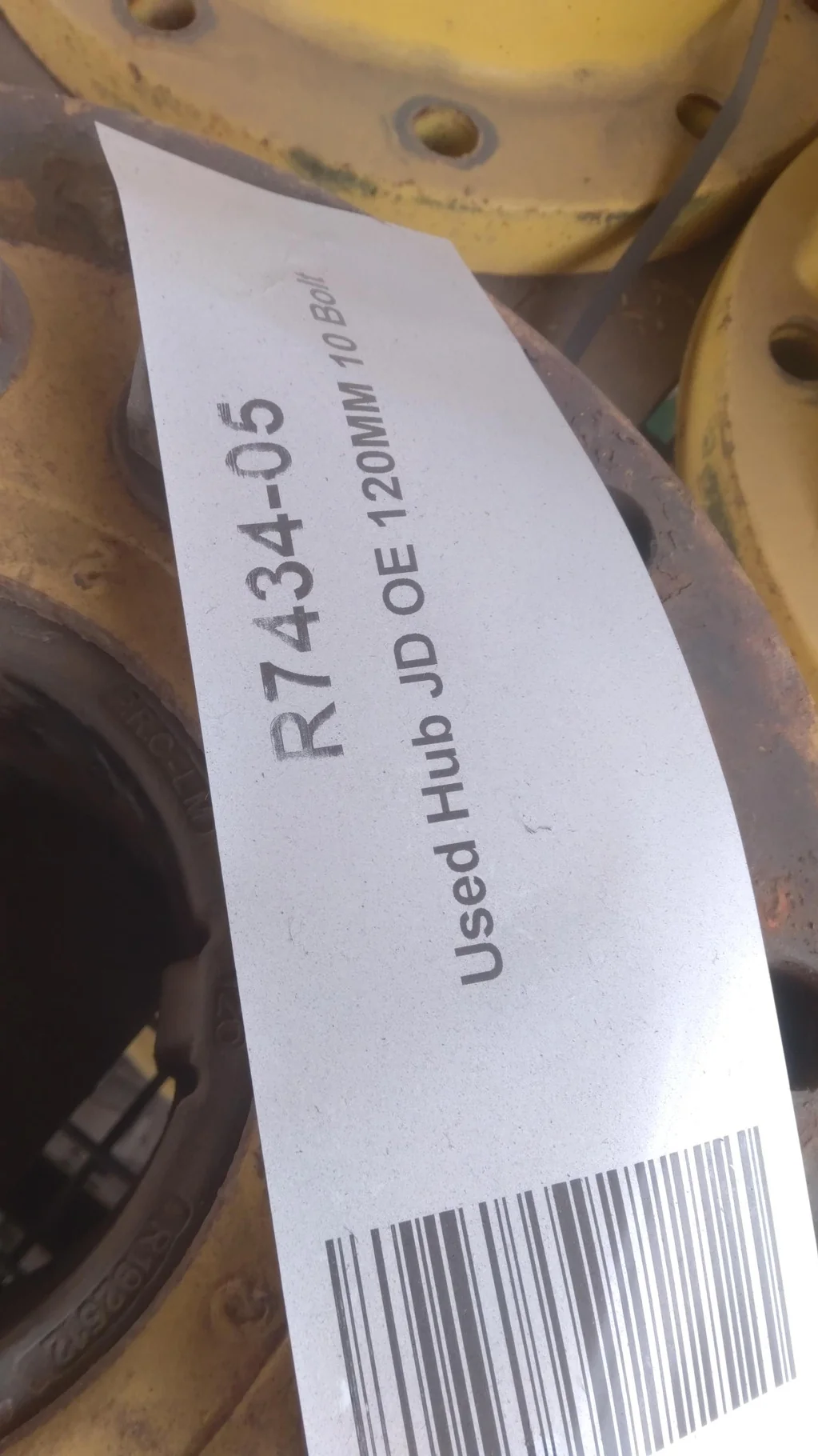Used Hub JD OE 120MM 10 Bolt image 2