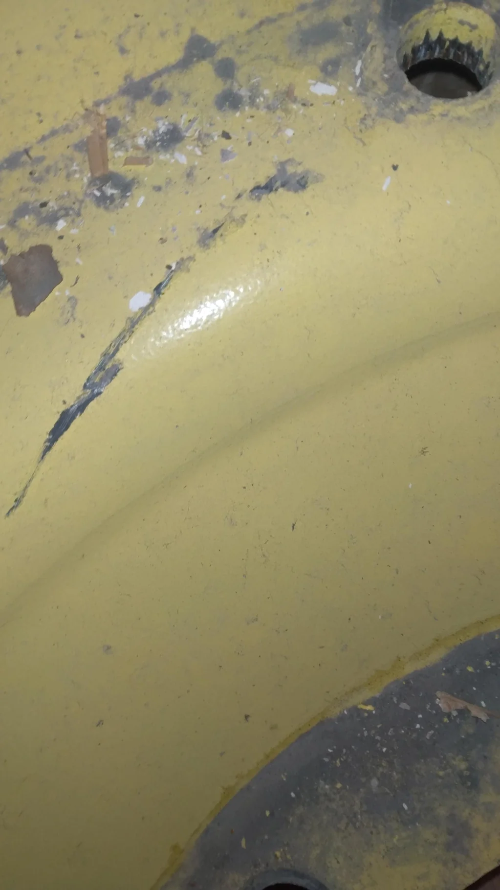 Used 25 x 38 10-13.19-11.07 Dual Yellow Wheel image 6