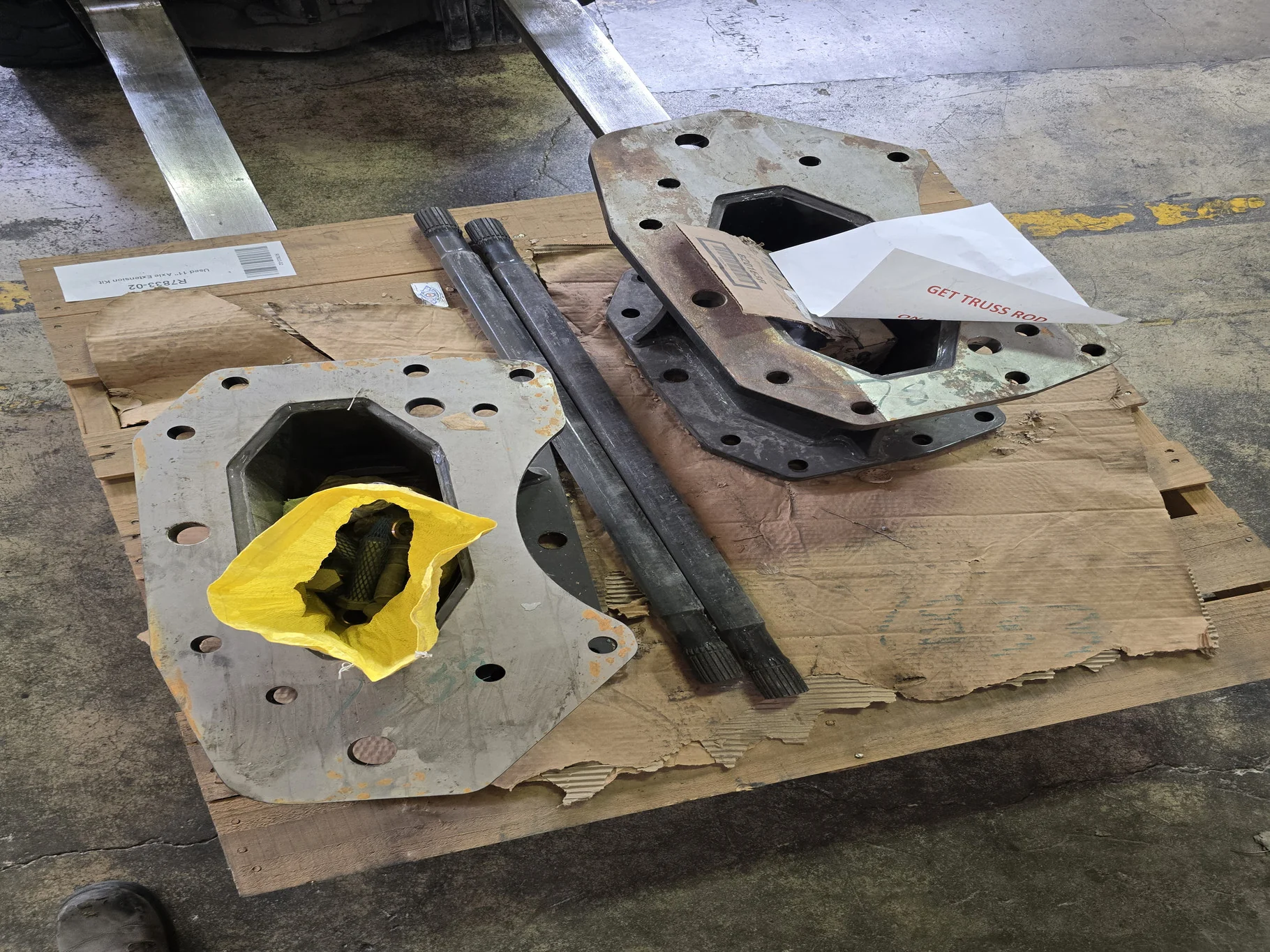 Used 11" Axle Extension Kit image 3