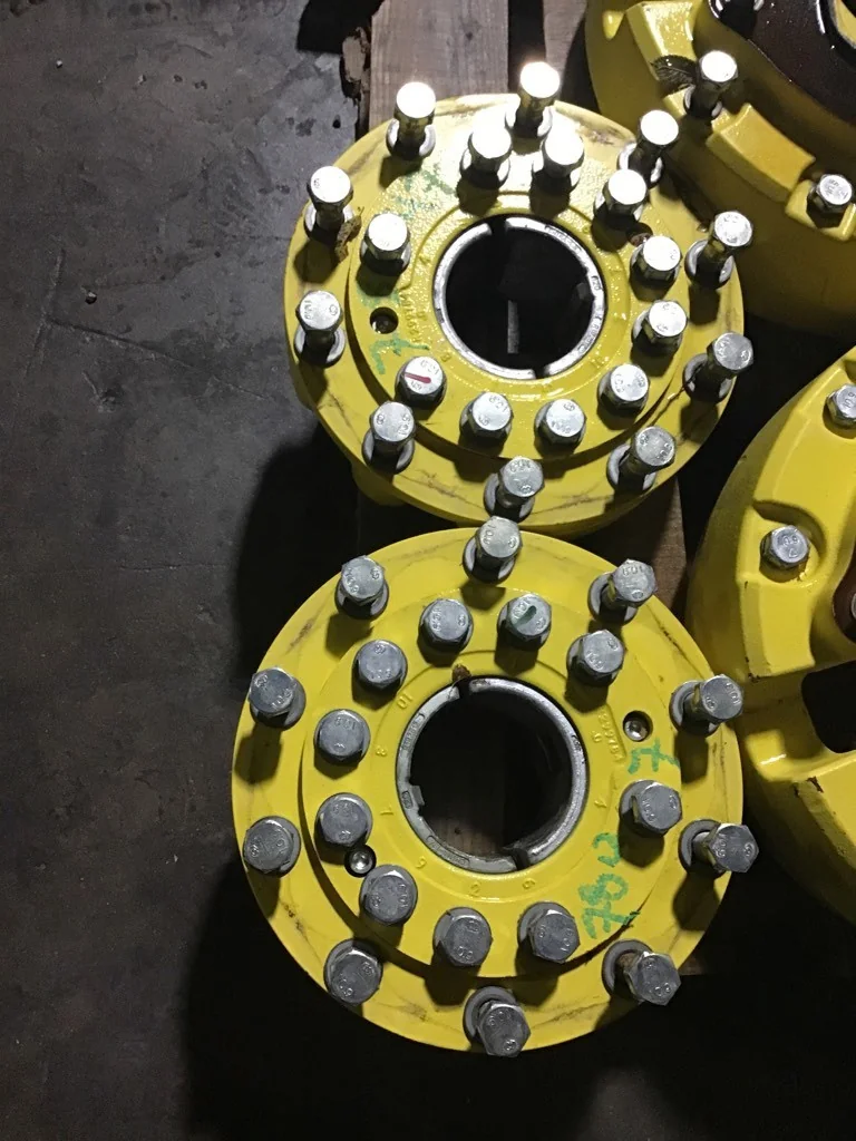 Take-Off Hub 120mm 10-13.19-11.07 Yellow