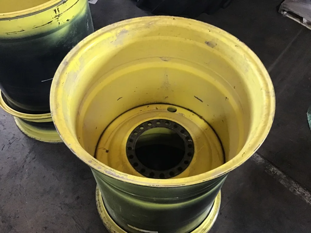 Used 44 X 32  20-13.19-11.07 Combine Yellow Wheel