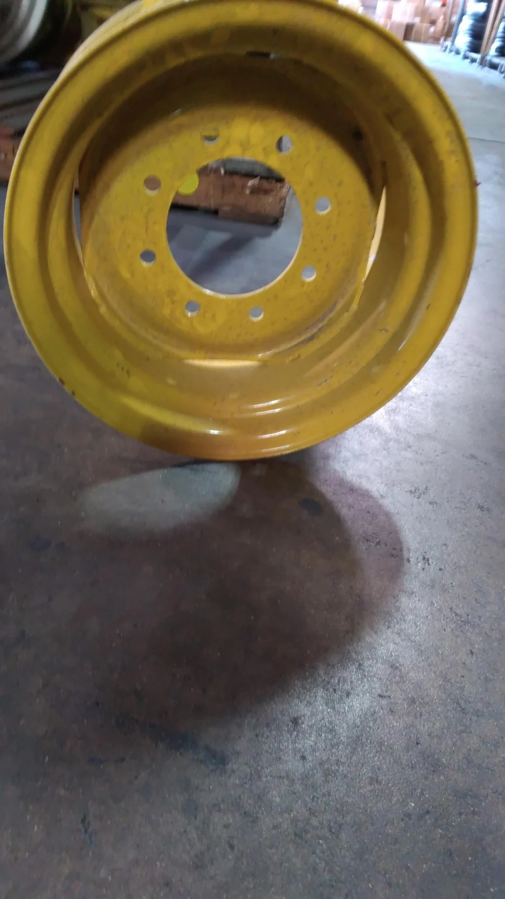 Take-Off 8 X 16 GKN 8-8-6 Solid Yellow Wheel image 4