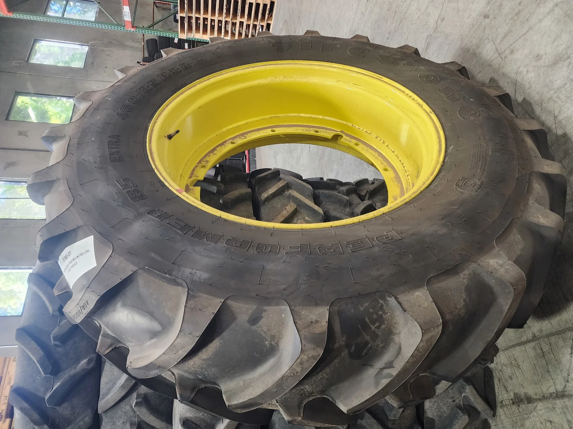 Take-Off 460/85R38 146E Firestone Performer 85 Extra TL R-1W 95-100% on 15 X 38 GKN 12-32.047-30.078 image 2