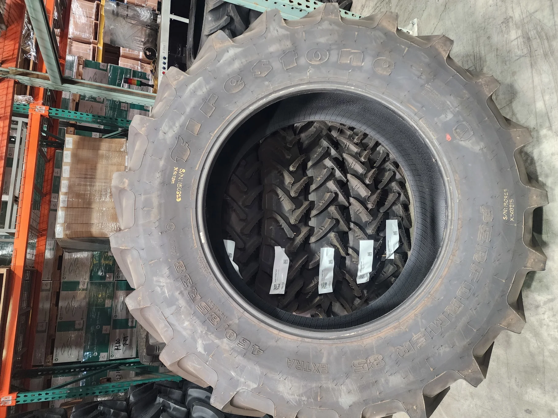 Take-Off 460/85R38 146E Firestone Performer 85 Extra TL R-1W 95-100%