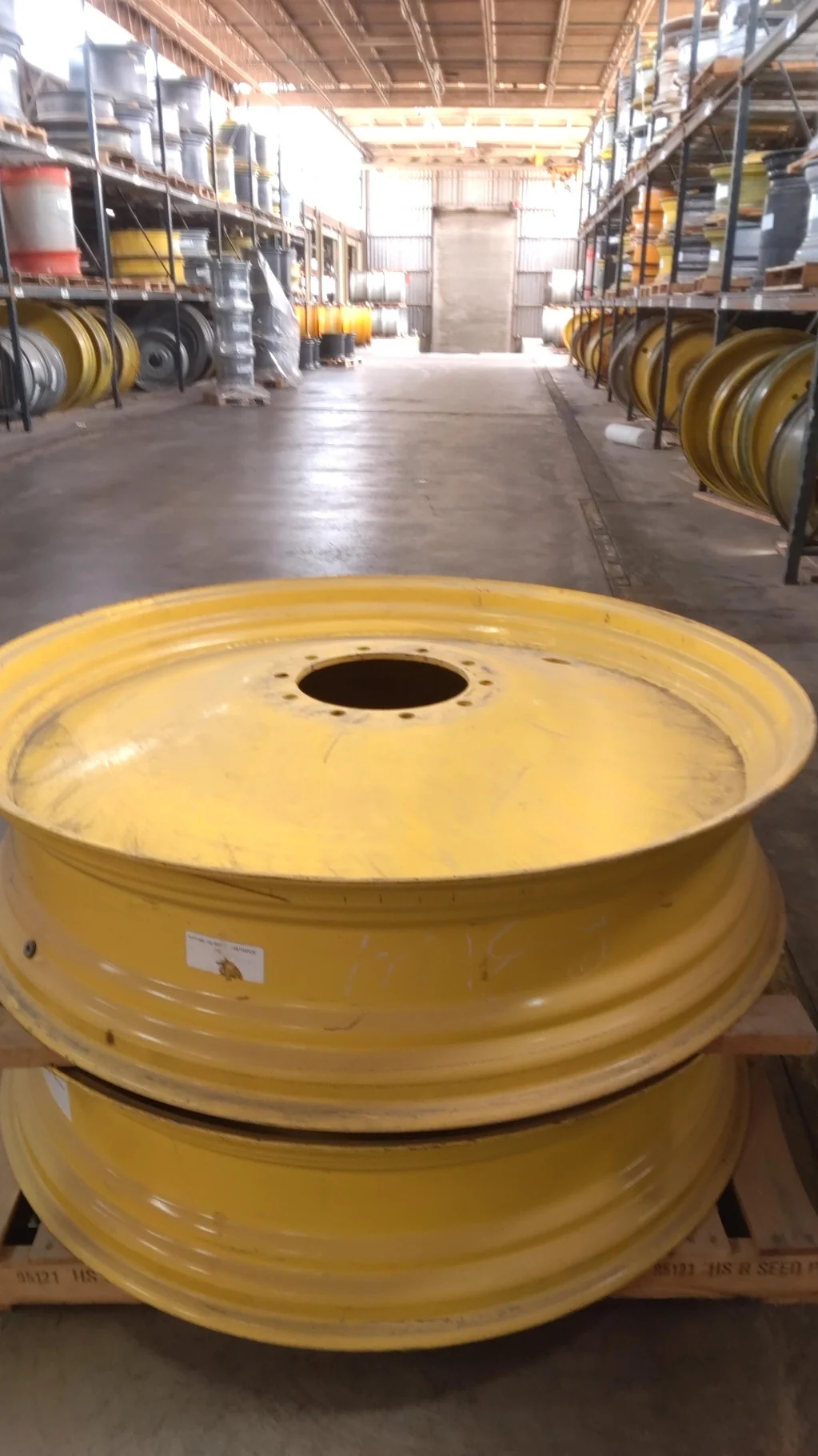 Take-Off 12 X 50 10-13.19-11.07 Spun Disc Yellow Wheel
