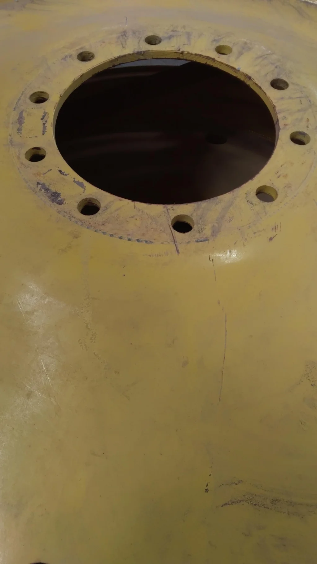 Take-Off 12 X 50 10-13.19-11.07 Spun Disc Yellow Wheel image 2