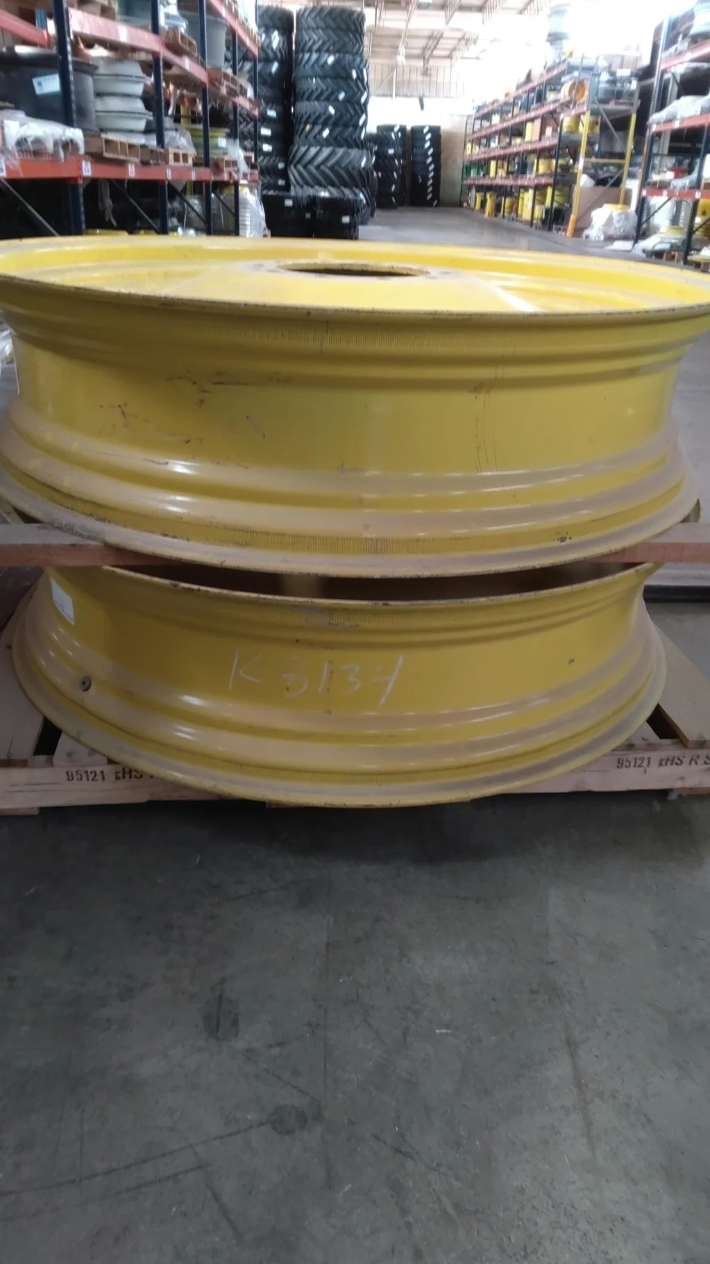 Take-Off 12 X 50 10-13.19-11.07 Spun Disc Yellow Wheel image 3