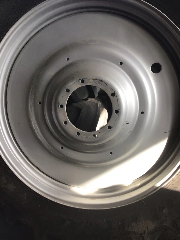 Used 480/80R50 159D Goodyear Optitrac TL R-1W 90-95% on 15 X 50 10-13.19-11.07 Titan Dual image 2