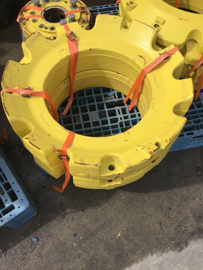 205KG DUAL WHEEL WEIGHT YELLOW