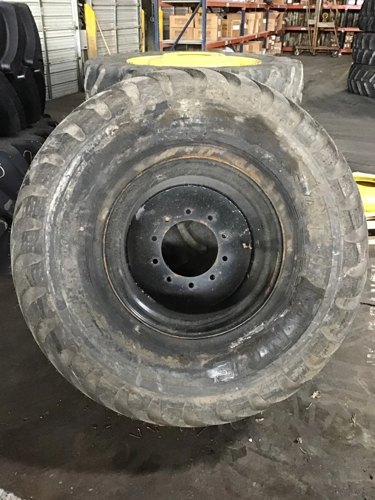 Used 24  X 22.5 10-11.25-8.78 Black Wheel