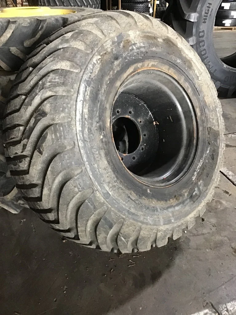 Used 24  X 22.5 10-11.25-8.78 Black Wheel image 2