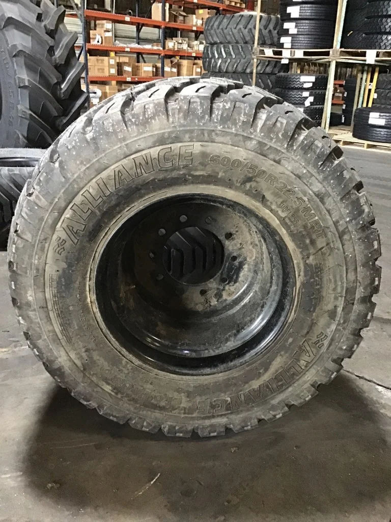 Take-Off 600/50R22.5 164J Alliance 382 High Speed Flotation MPT DOT TL 95-100% on 20 X 22.5 10-11.25 image 3