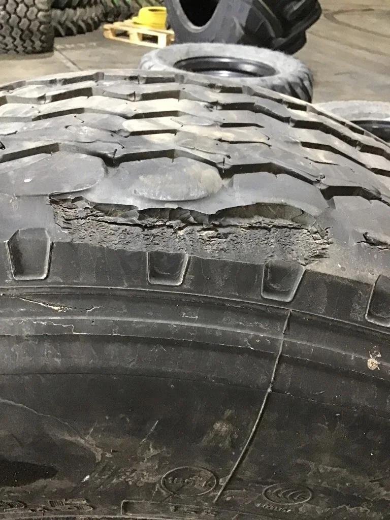 Used 13 X 22.5 8-6.5 Black Wheel image 6