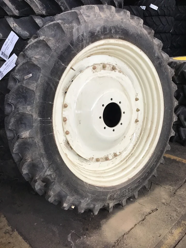Take-Off 320/90R46 148B Firestone Radial 9000 TL R-1W 95-100% on 10 X 46 8-10.82-8.78 (4" Draw) Waff
