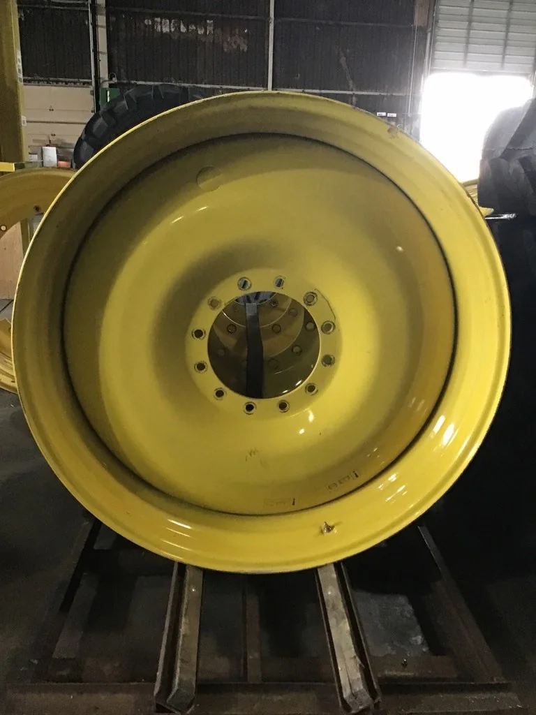Take-Off 13 X 46 12-13.976-11.857 -1.95IN Bubble Disc Yellow Wheel