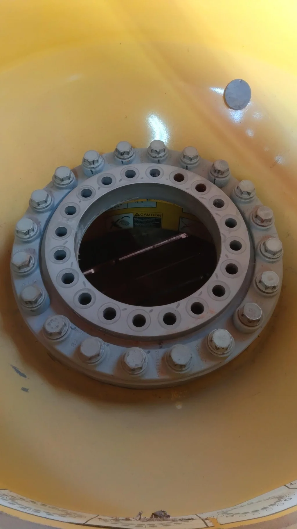 Take-Off 18 X 42 20-18.504-15.372 Yellow Wheel W/SPACER