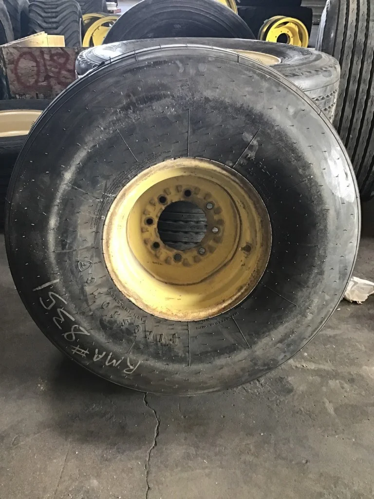 Take-Off 16.5L-16.1/14 Firestone Farm Implement TL I-1 95-100% on Used 14 X 16.1 8-8-6 Solid Off Yel image 2