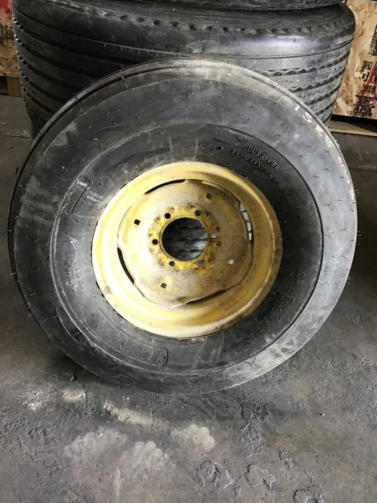 Take-Off 9.00-16/10 Titan Dura-Life TL I-1 95-100% on 5.5 X 16 6-6-4.62 Implement Yellow Wheel image 4