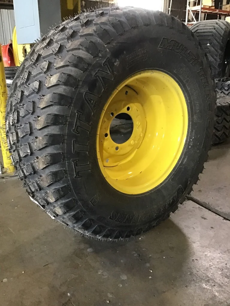 Take-Off 31X13.50-15/12 Titan Commercial Multi Trac C/S TL 95-100% on 10 x 15 6-6-4.62 Implement Yel