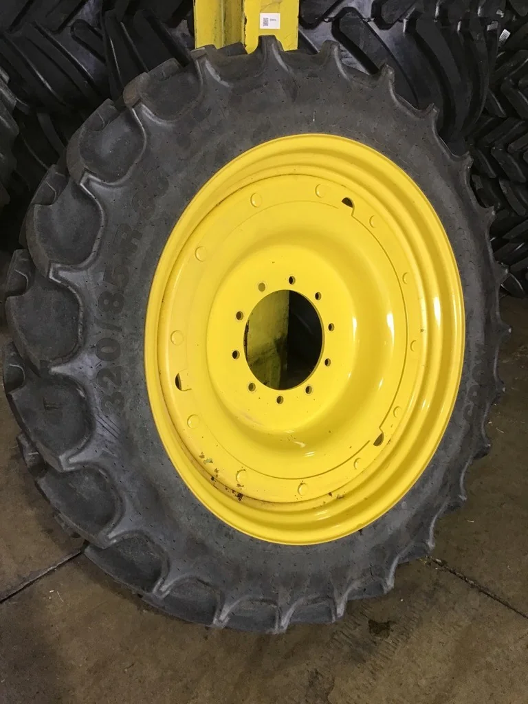 Take-Off 320/85R38 143A8 Mitas AC85 TL R-1W 95-100% on 10 X 38 GKN 10-13.19-11.07 Rim& Rail Wheel w/