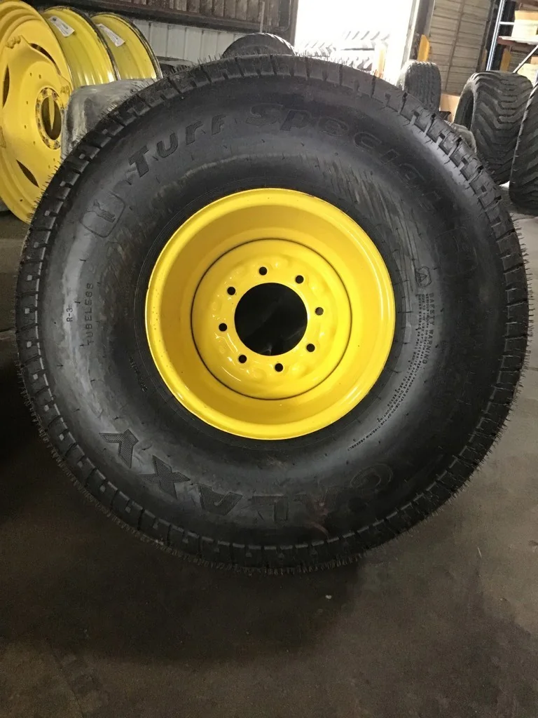 Take-Off 41X18LL-16.1/6 Galaxy Turf Special TL R-3 95-100% on 16 X 16.1 GKN 8 - 8 - 6 Implement Yell image 2
