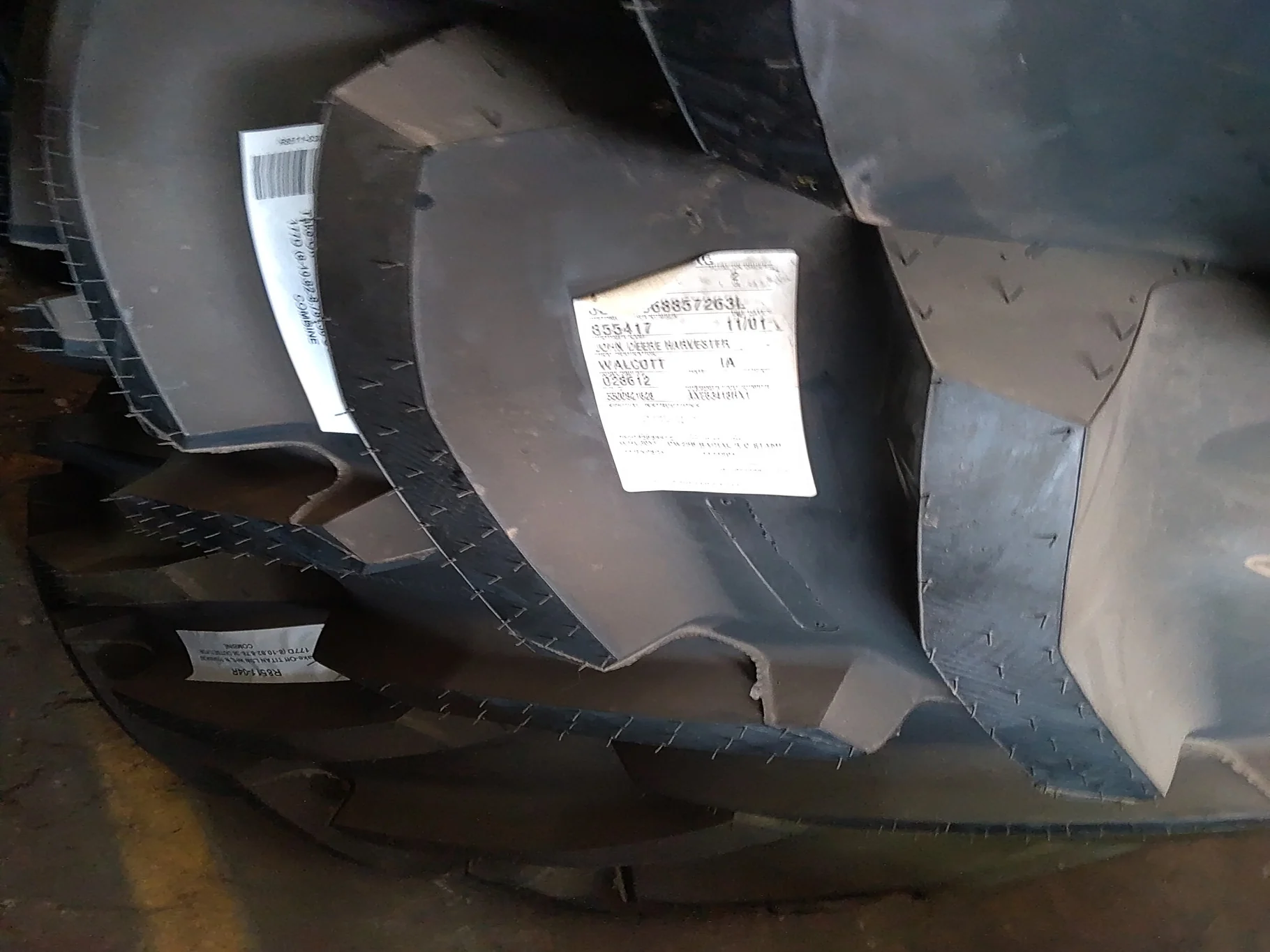 Take-Off LSW 710/60R30 177D Goodyear Super Traction Radial TL R-1W 95-100% on 25 X 30 8-10.82-8.78