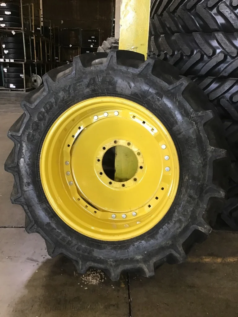 Used 380/85R34 137D Goodyear Optitrac TLR-1W 95-100% on 13 X 34 10-13.19-11.07 image 3