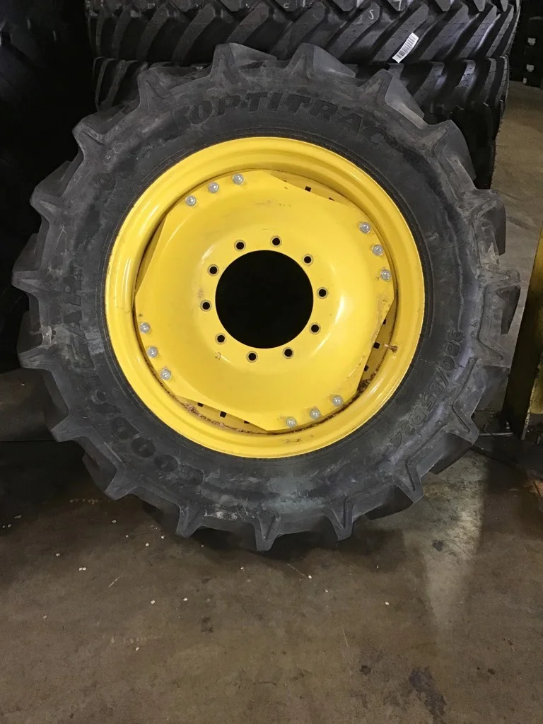 Used 380/85R34 137D Goodyear Optitrac TLR-1W 95-100% on 13 X 34 10-13.19-11.07 image 4