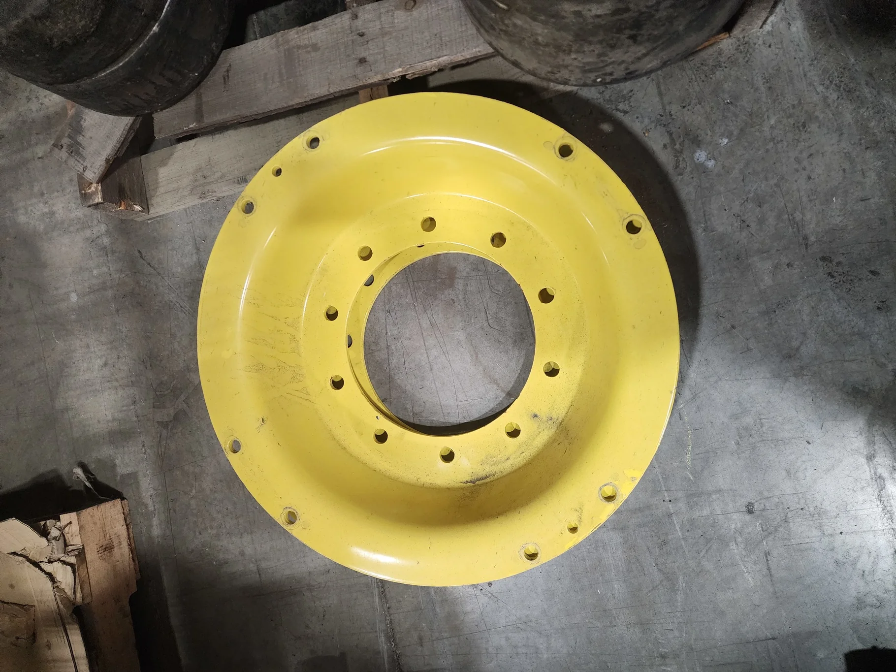 Take-Off Disc 15" 10-13.19-11.07 Waffle 2 Bolt Yellow