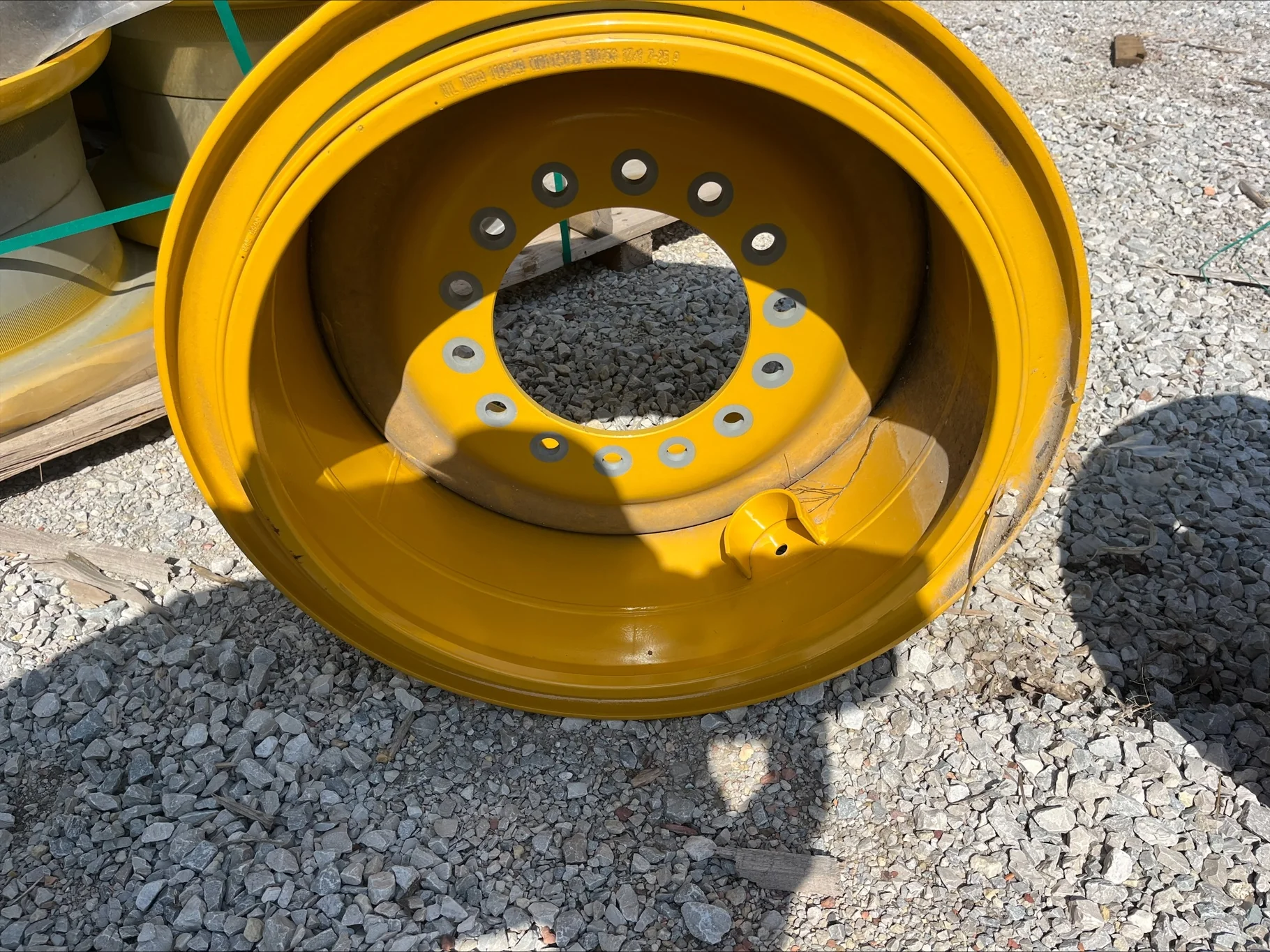 TAKE-OFF 17 X 25 14-12-9.50 -11.5BS IND YELLOW WHEEL image 2