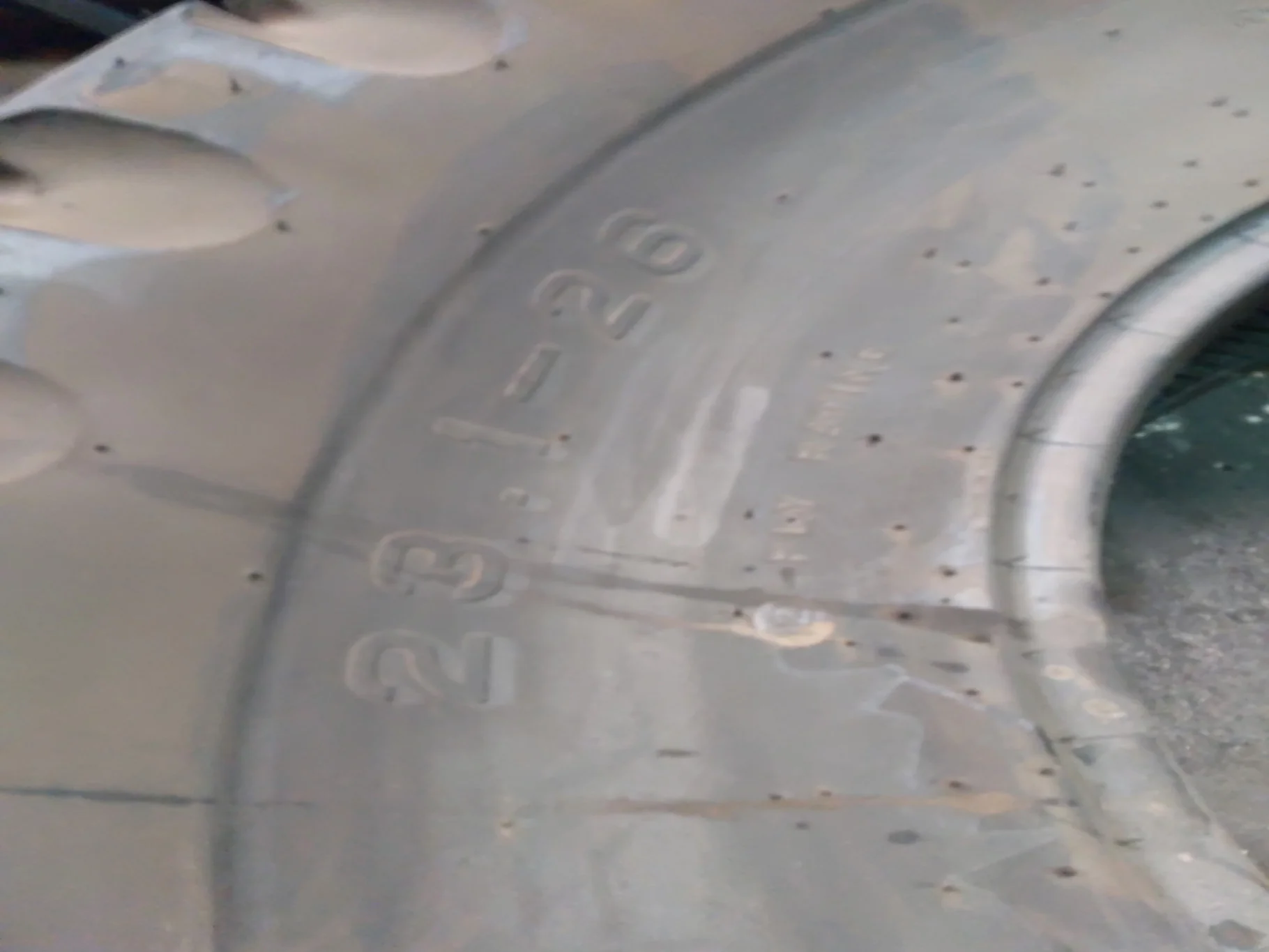 23.1-26/12 Firestone All Non-Skid Tractor TL R-3 (323-527) 100% image 2