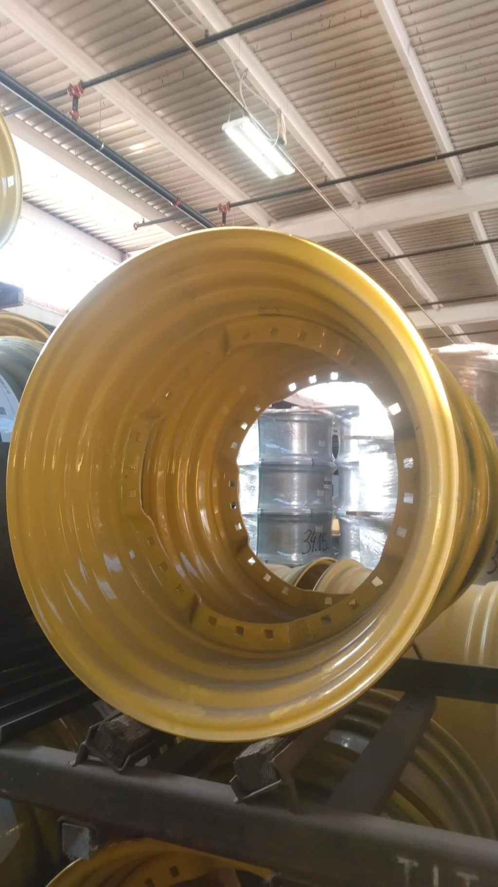 15 X 30 WAFFLE 24-23.25 YELLOW WHEEL 051629700572