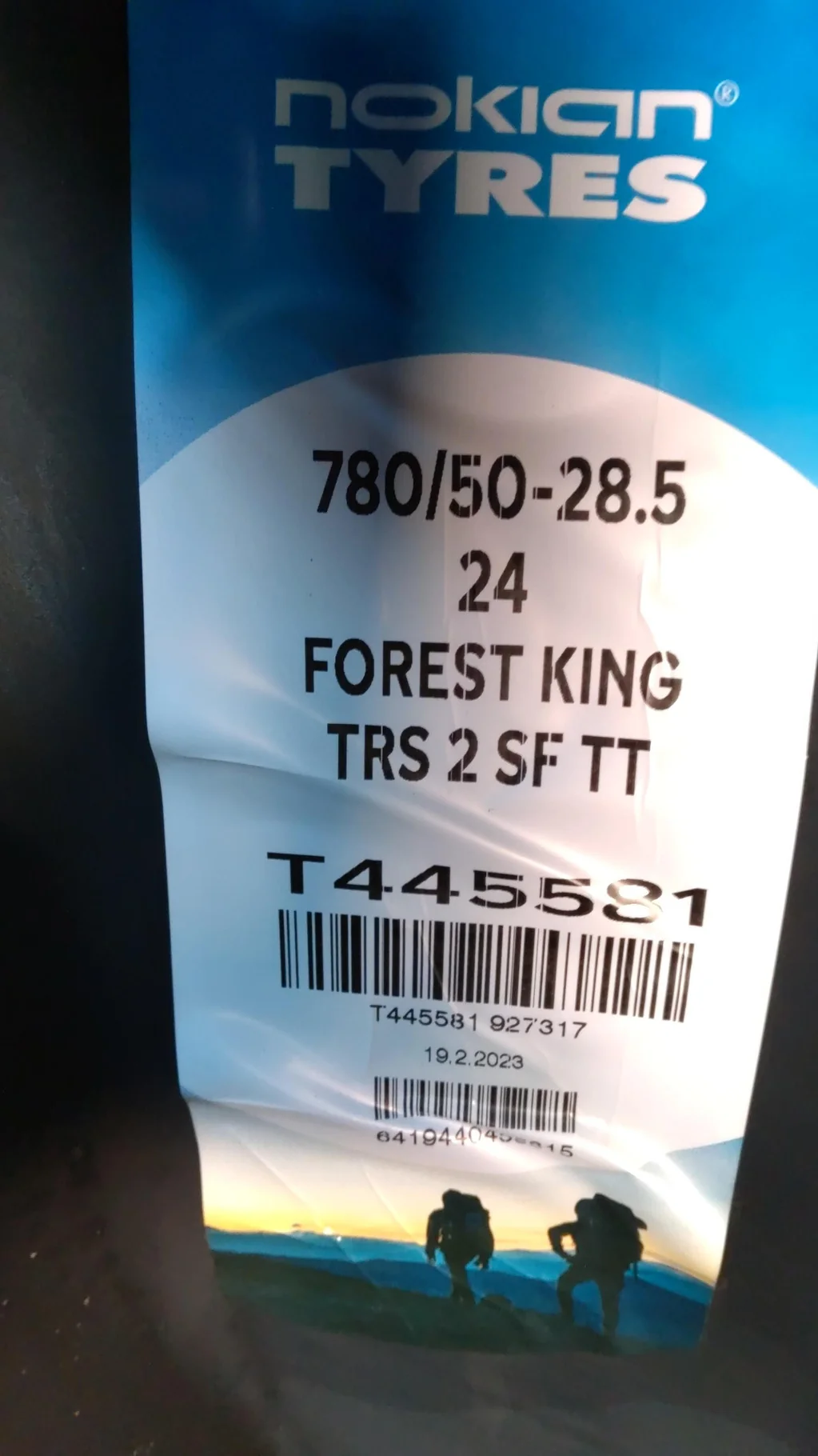 780/50-28.5 24 182A8/190A2 NOKIAN TYRES FOREST KING TRS 2 SF TT image 3