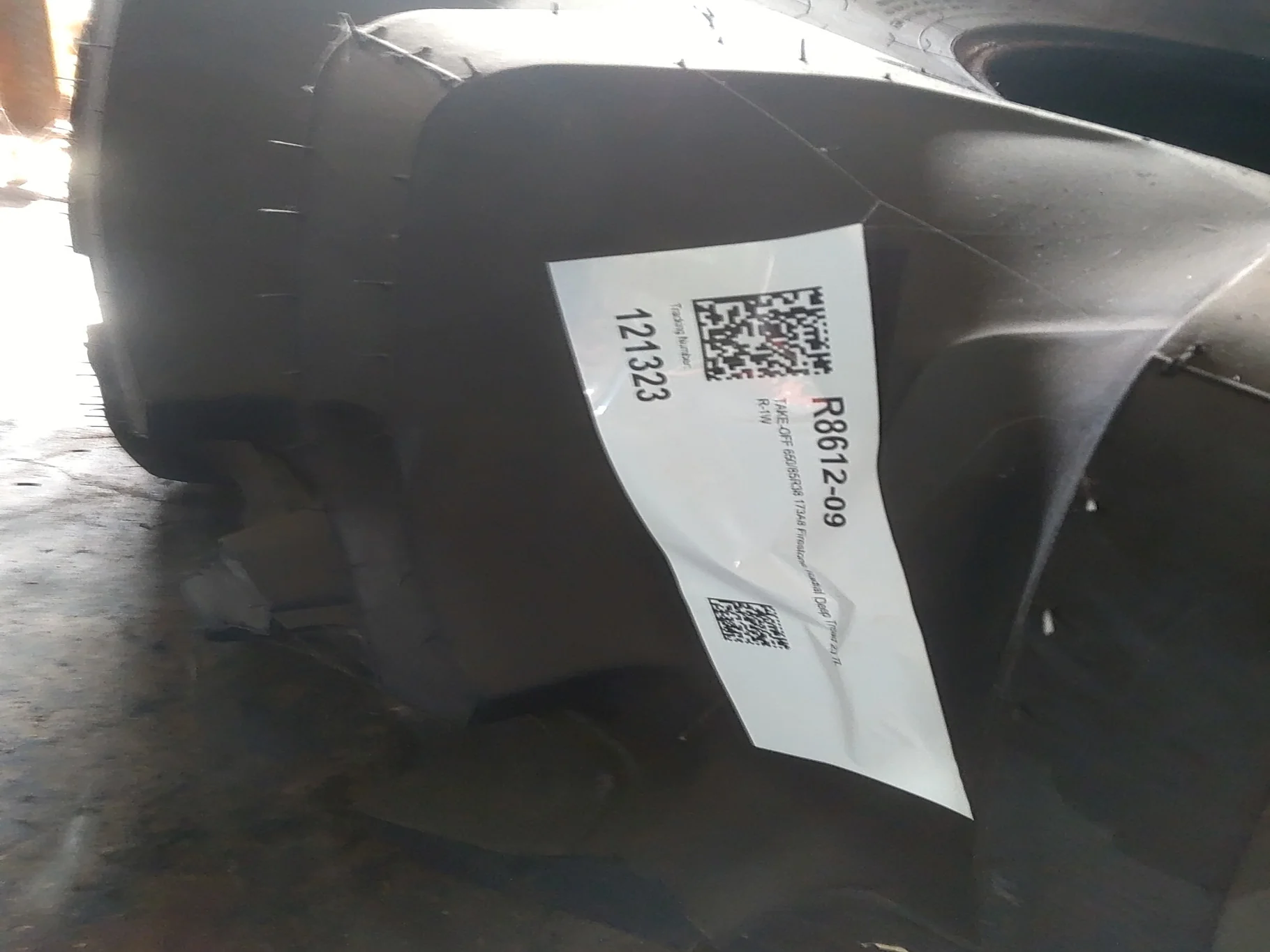 TAKE-OFF 650/85R38 173A8 Firestone Radial Deep Tread 23 TL R-1W image 3