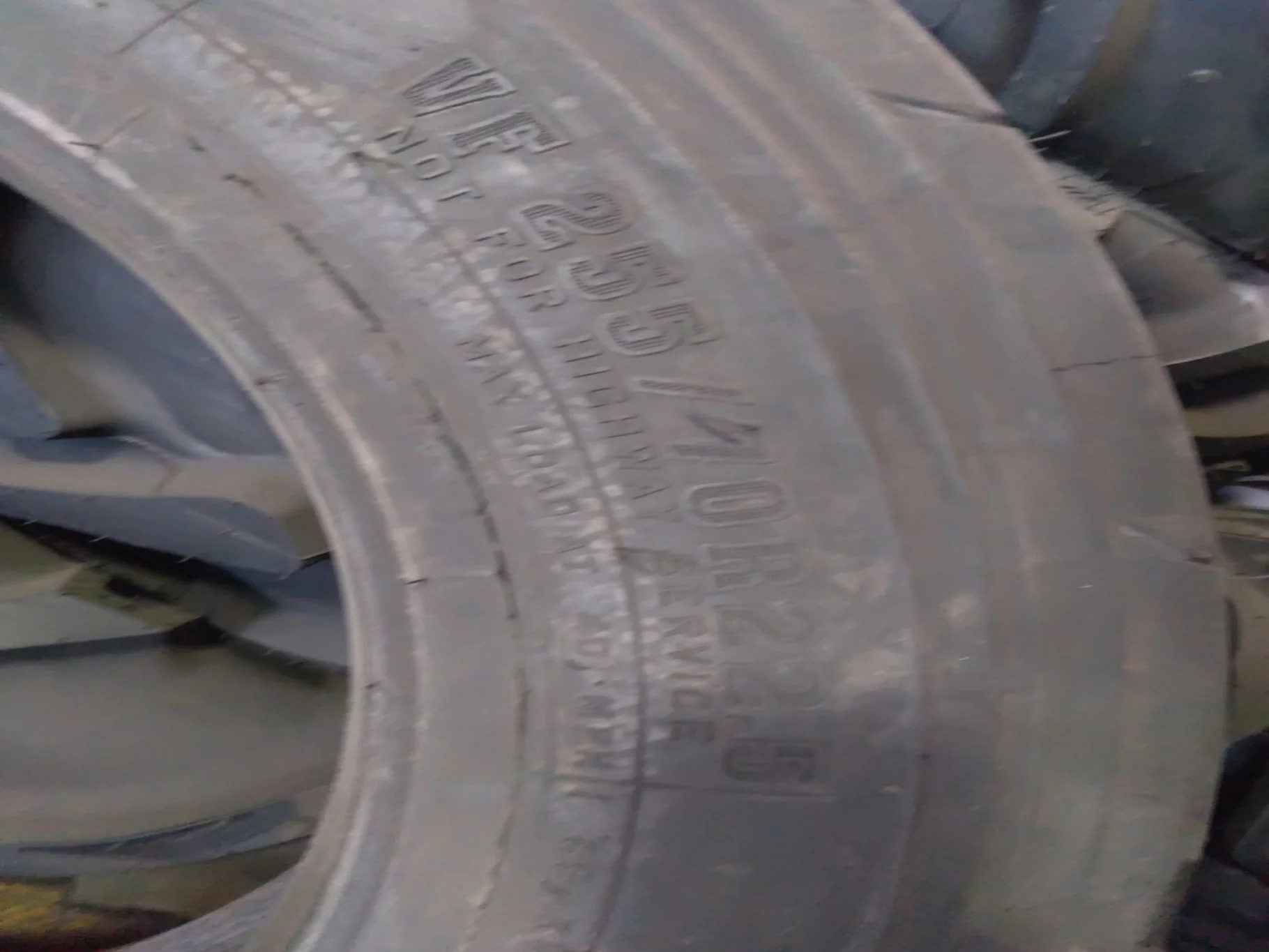 TAKE-OFF VF255/70R22.5 DESTINATION FARM TL I-1 image 2